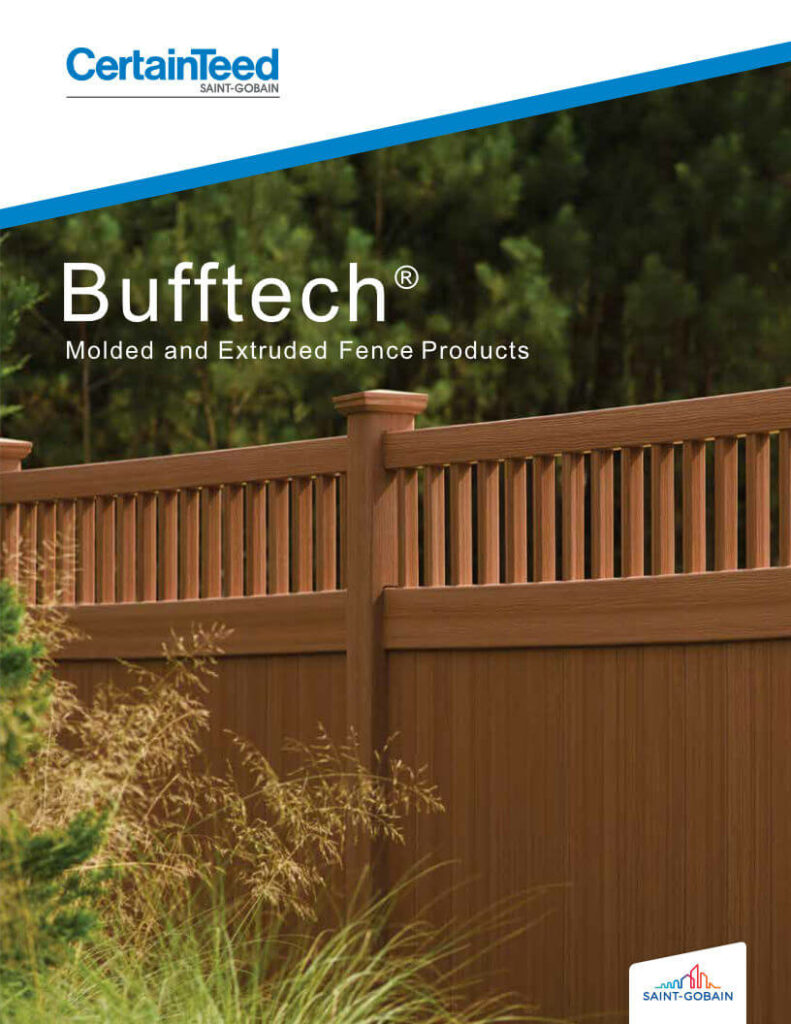 Bufftech pvc fencing full-line brochure